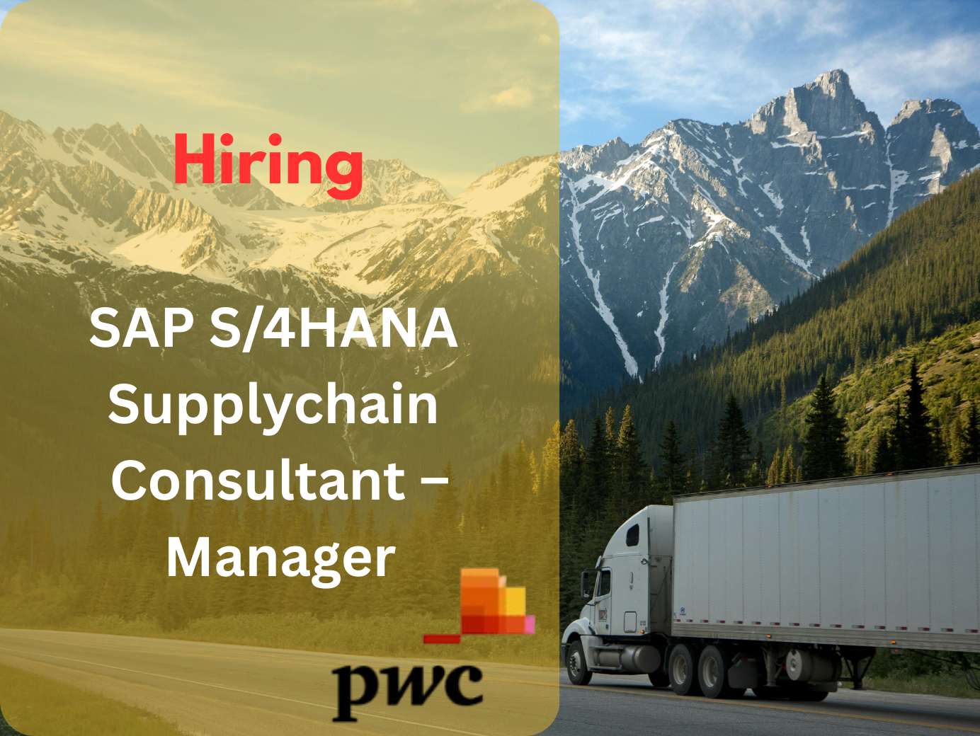 SAP S/4HANA Supply Chain Consultant – Manager (PwC)